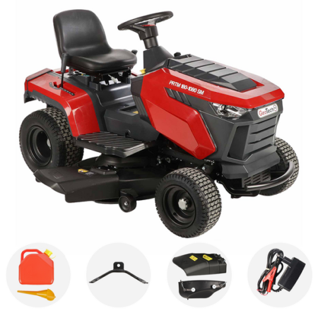 GeoTech-Pro PRTM 180-1080 SM - Tractor cortacésped - Cambio mecánico - Salida lateral y Mulching