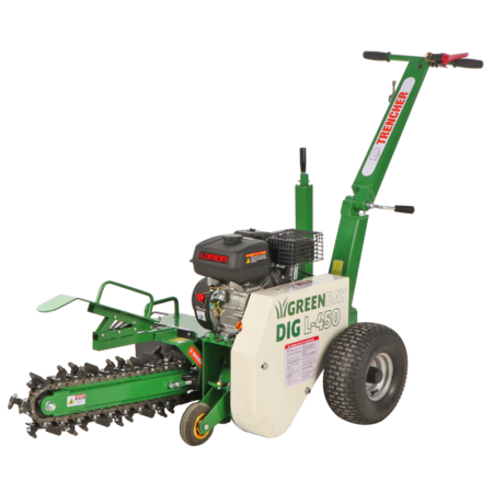 GreenBay DIG L-450 - Zanjadora de gasolina - Loncin 196cc