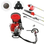 Kawasaki TJ 53EZ C COMBI - Desbrozadora de gasolina multifunción con mochila - Barra Blue Bird