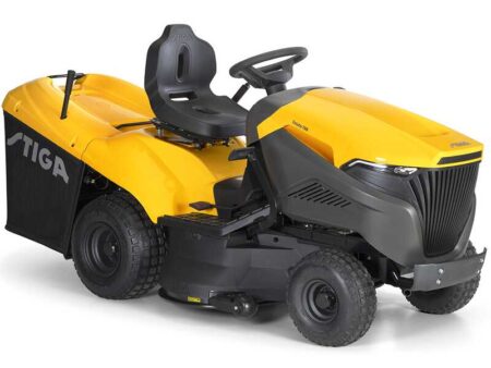 Stiga Estate 798 - Tractor cortacésped - cambio hidrostático - recogedor - mulching