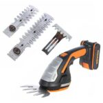 Worx WG801E - Tijera cortacésped de batería 4 en 1- cortasetos - 20V 2Ah